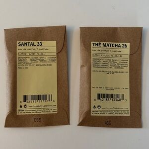 2 Le Labo samplers
